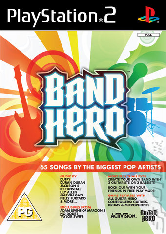Band Hero - PS2 Cover & Box Art