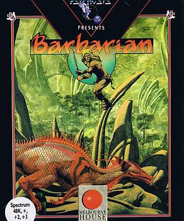 Barbarian - Spectrum 48K Cover & Box Art