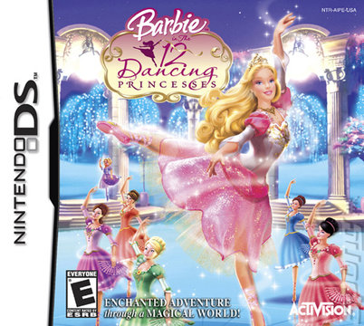 Barbie in the 12 Dancing Princesses - DS/DSi Cover & Box Art