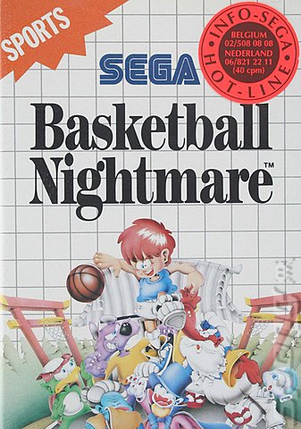 Basketball Nightmare - Sega Master System Cover & Box Art