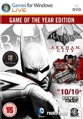 Batman: Arkham City: Game of the Year Edition - PC Cover & Box Art