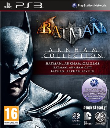 Batman: Arkham Collection - PS3 Cover & Box Art