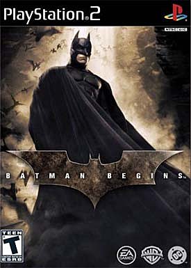 Batman Begins - PS2 Cover & Box Art