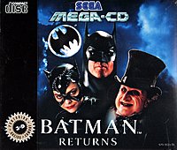 Batman Returns - Sega MegaCD Cover & Box Art