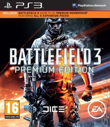 Battlefield 3: Premium Edition - PS3 Cover & Box Art