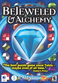 Bejeweled and Alchemy - Power Mac Cover & Box Art