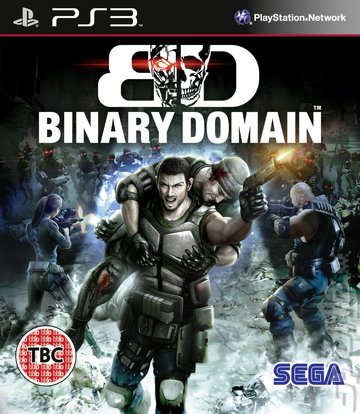 Binary Domain - PS3 Cover & Box Art