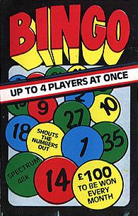 Bingo - Spectrum 48K Cover & Box Art
