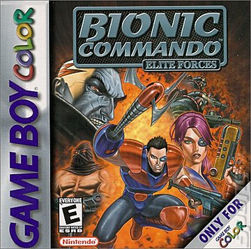 Bionic Commando - Game Boy Color Cover & Box Art