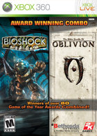 BioShock & The Elder Scrolls IV: Oblivion Bundle - Xbox 360 Cover & Box Art