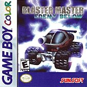 Blaster Master: Enemy Below - Game Boy Color Cover & Box Art