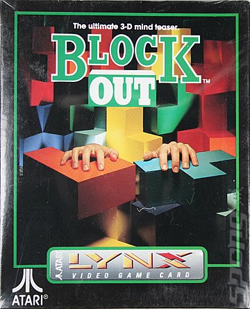 Block Out - Lynx Cover & Box Art