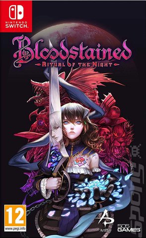 Bloodstained: Ritual Of The Night - Switch Cover & Box Art