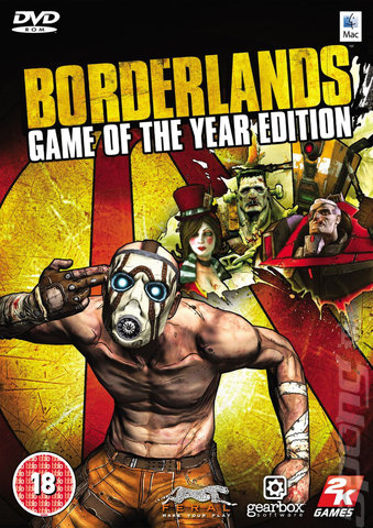 Borderlands: Game of the Year Edition - Mac Cover & Box Art