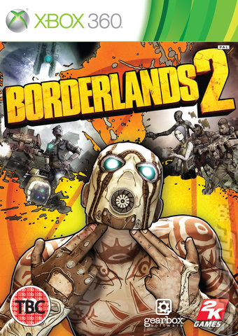 Borderlands 2 - Xbox 360 Cover & Box Art