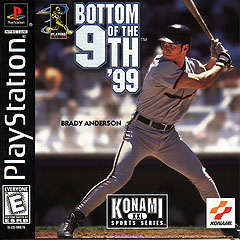 Bottom of the 9th '99 - PlayStation Cover & Box Art