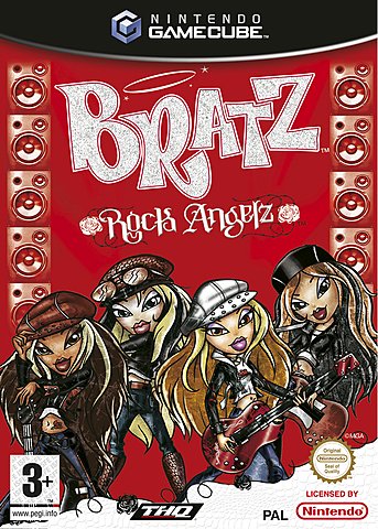 Bratz: Rock Angelz - GameCube Cover & Box Art
