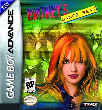 Britney's Dance Beat - GBA Cover & Box Art