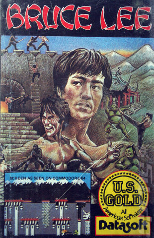 Bruce Lee - Spectrum 48K Cover & Box Art