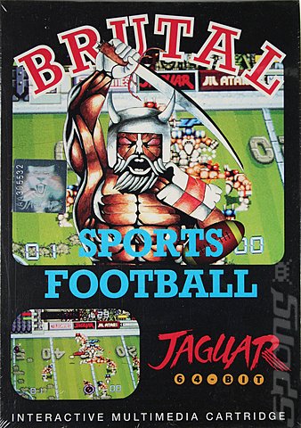 Brutal Football - Jaguar Cover & Box Art
