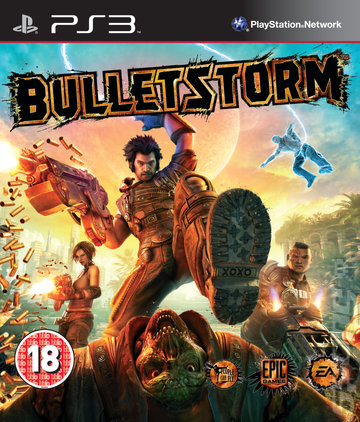 Bulletstorm - PS3 Cover & Box Art