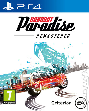 Burnout Paradise Remastered - PS4 Cover & Box Art