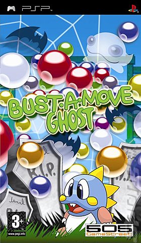Bust-a-Move Ghost - PSP Cover & Box Art