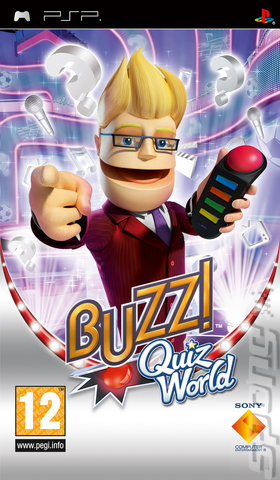 Covers & Box Art: Buzz! Quiz World - PSP (1 of
