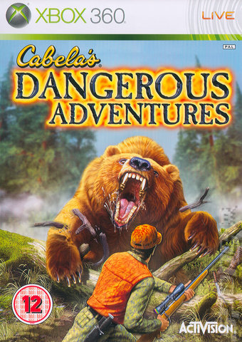 Cabela's Dangerous Adventures - Xbox 360 Cover & Box Art