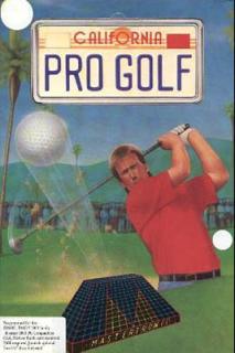 California Pro Golf - C64 Cover & Box Art