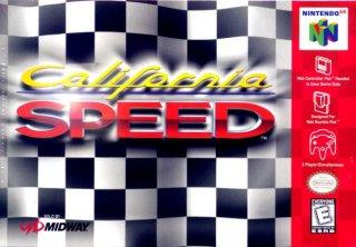 California Speed - N64 Cover & Box Art