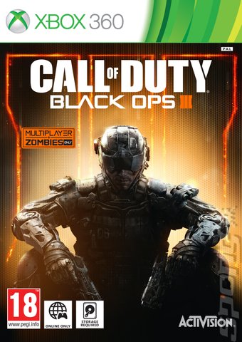 Call of Duty: Black Ops III - Xbox 360 Cover & Box Art