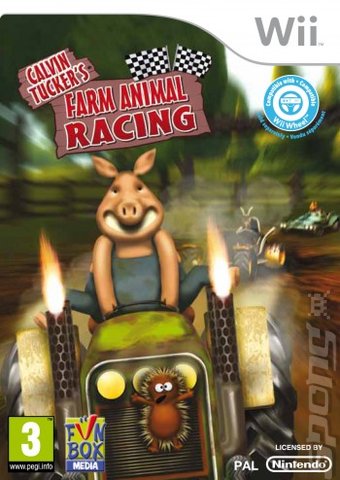 Calvin Tucker's Farm Animal Racing - Wii Cover & Box Art