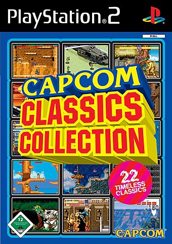 Capcom Classics Collection - PS2 Cover & Box Art