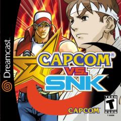 Capcom Vs SNK - Dreamcast Cover & Box Art