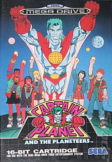 Captain Planet and the Planeteers (Sega Megadrive)