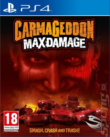 Carmageddon: Max Damage - PS4 Cover & Box Art