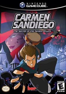 Carmen Sandiego: The Secret of the Stolen Drums - GameCube Cover & Box Art