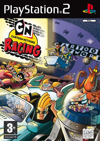 Cartoon Network Racing - PS2 Cover & Box Art