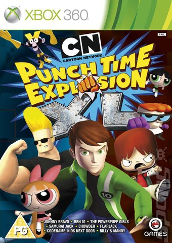 Cartoon Network: Punch Time Explosion - Xbox 360 Cover & Box Art