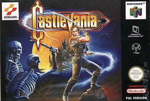 Castlevania - N64 Cover & Box Art