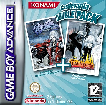 Castlevania Double Pack - GBA Cover & Box Art