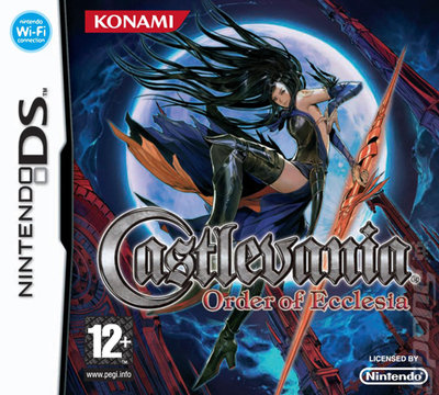Castlevania: Order of Ecclesia - DS/DSi Cover & Box Art