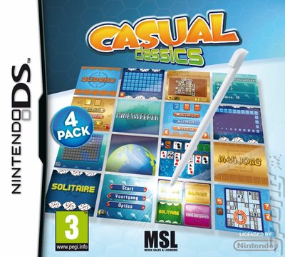 Casual Classics - DS/DSi Cover & Box Art