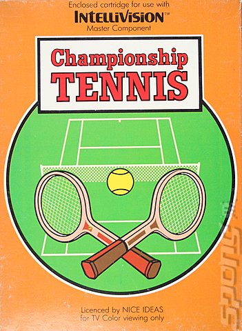 Championship Tennis - Intellivision Cover & Box Art