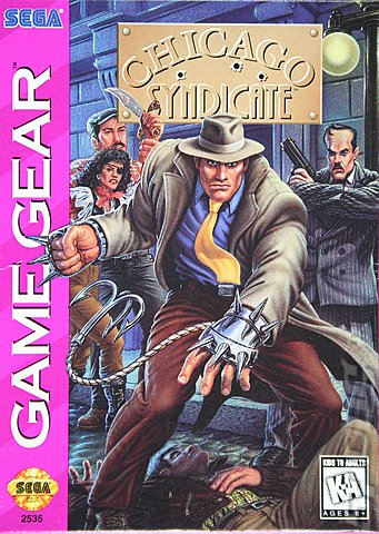 Chicago Syndicate - Game Gear Cover & Box Art
