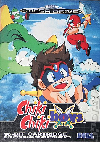 Chiki Chiki Boys - Sega Megadrive Cover & Box Art