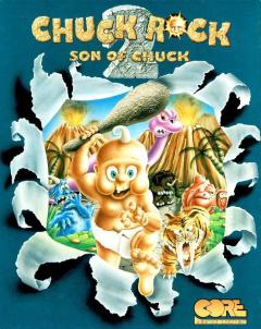 Chuck Rock II: Son of Chuck - Amiga Cover & Box Art