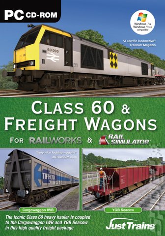 Class 60 & Freight Wagons - PC Cover & Box Art
