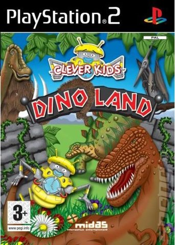 Clever Kids: Dino Land - PS2 Cover & Box Art